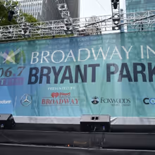 THE OUTSIDERS, HELL'S KITCHEN, and More Set For Broadway in Bryant Park