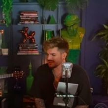 VIDEO: Adam Lambert Performs 'On the Moon' on the LATE LATE SHOW