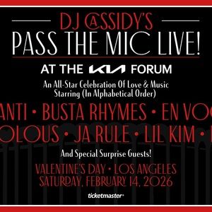 Ashanti, Busta Rhymes, & More Join 2026 'Pass The Mic Live!' Event