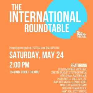 Basement Theatrics To Host THE INTERNATIONAL ROUNDTABLE: A Stage For Expression, A…