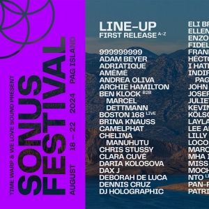 999999999, Adam Beyer, Adriatique & More Set for Sonus Lineup This Summer