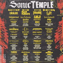 Sonic Temple Festival to Announce Nearly 150-Artist Rock Lineup