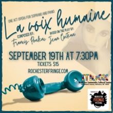LA VOIX HUMAINE Announced At The 2021 KeyBank Rochester Fringe Festival