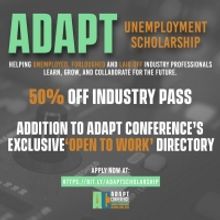 The ADAPT Conference Announces ADAPT Unemployment Scholarship