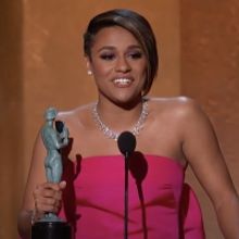 VIDEO: Ariana DeBose Accepts Her SAG Award For WEST SIDE STORY