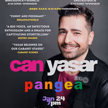 Can M. Yasar Comes to Pangea With a Brand New Cabaret Show