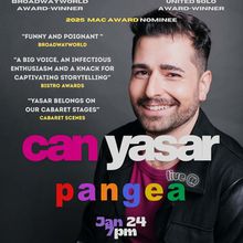 Can M. Yasar Comes to Pangea With a Brand New Cabaret Show