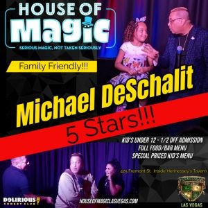 Michael DeSchalit to Perform Residency at House of Magic