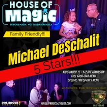 Michael DeSchalit to Perform Residency at House of Magic