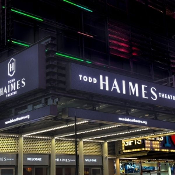 Roundabout's Home on Broadway Officially Renamed the Todd Haimes Theatre Photo