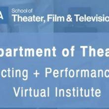 UCLA Acting + Performance Weekend Intensive - March 19-21, 2021