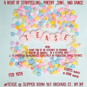The Slipper Room to Present An Evening Of Storytelling Extravaganza TEASE