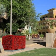 Artist-Designed Recycle Bins Installed At Scottsdale Waterfront
