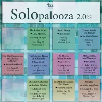 SOLOPALOOZA 2.022' Begins May 21 At Theatre West