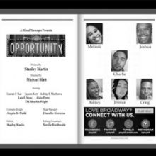 Stanley Martin's Mixed Messages to Premiere Short Filmed Version of OPPORTUNITY With