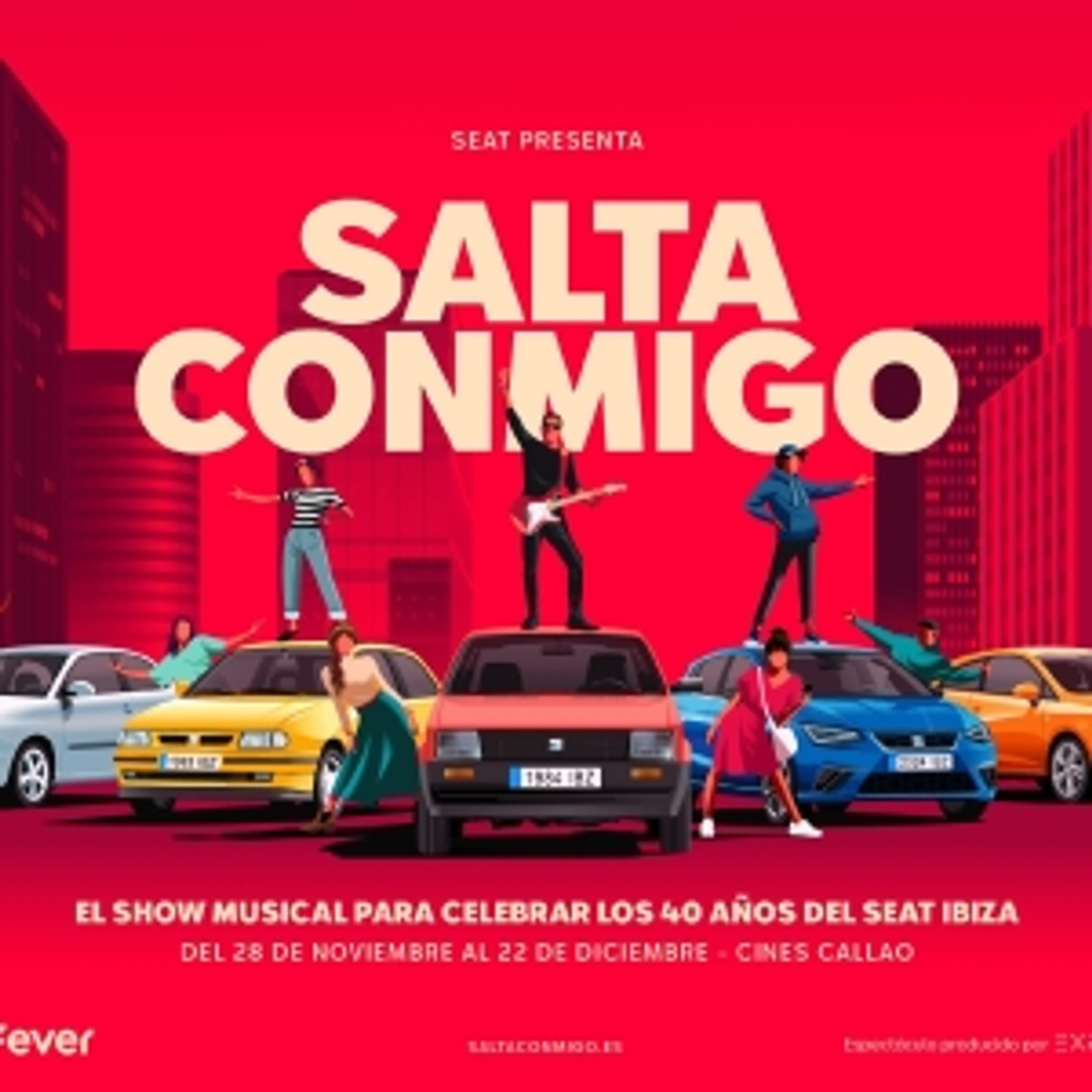 SALTA CONMIGO: El Show Musical del SEAT Ibiza llega a los Cines Callao