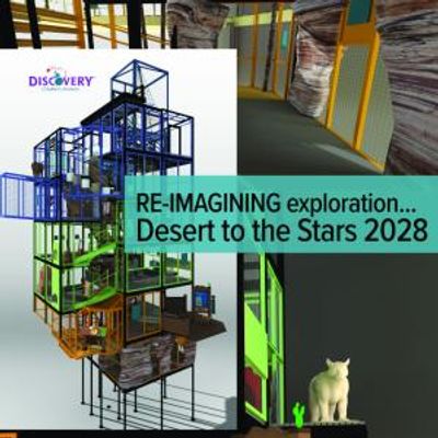 DISCOVERY Children's Museum to Transform Climbing Tower into Desert to the Stars Exhi