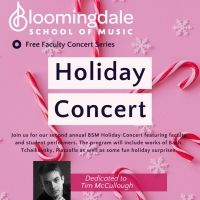 Bloomingdale School Of Music Announces Free Annual Holiday Concert Interview
