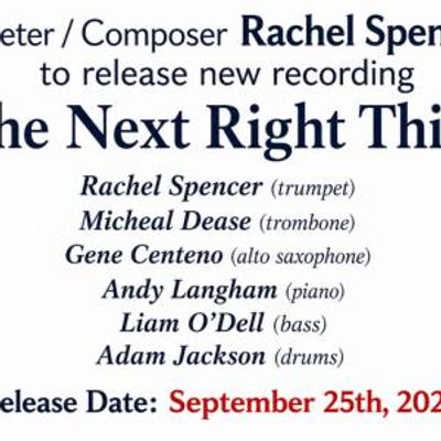 Rachel Spencer to Release THE NEXT RIGHT THING
