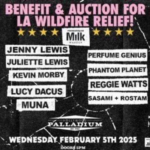 LA Benefit Concert Set for February 5th at Hollywood Palladium