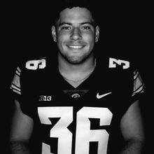 Interview: Jayden Montgomery of IOWA HAWKEYES VS MINNESOTA GOPHERS at Kinnick Stadium