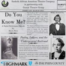 Dauphin County Commissioners' to Present Black History Month Program DO YOU KNOW ME?