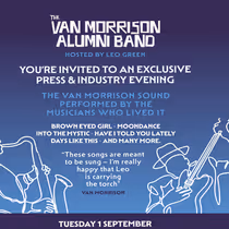 THE VAN MORRISON ALUMNI BAND to Bring Weekly Residency to London's Emerald Theatre