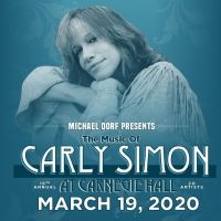 The Music of Carly Simon Announces Initial Lineup