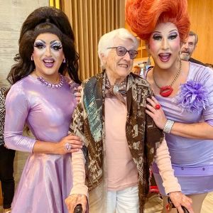 Photos: NYC Drag Queens Sing Showtunes To Seniors at Inspīr Carnegie Hill