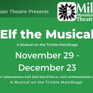 Cast Set for ELF THE MUSICAL at Mill Mountain Theatre