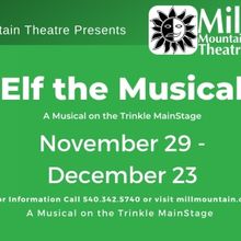 Cast Set for ELF THE MUSICAL at Mill Mountain Theatre
