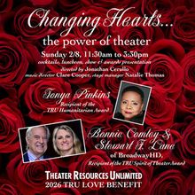 Tonya Pinkins, and Bonnie Comley & Stewart Lane to be Honored at 2026 TRU Love Benefi