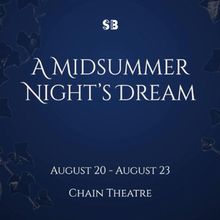 A MIDSUMMER NIGHT'S DREAM To Be Presented By SB Theatricals
