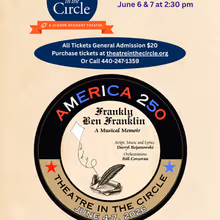 Theatre in the Circle Will Present FRANKLY BEN FRANKLIN: A MUSICAL MEMOIR