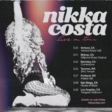 Nikka Costa Unveils Fall Tour Dates Ahead of New Album