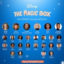 Cast Set For Disney's THE MAGIC BOX in South Africa