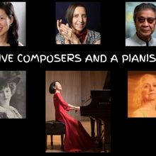 FIVE COMPOSERS AND A PIANIST Concert is Coming to a Screen Near You