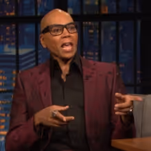 VIDEO: RuPaul Shares the Origin of His Name and Drag Persona on LATE NIGHT WITH SETH…