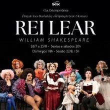 Shakespeare's KING LEAR Opens in São Paulo with an All Drag Cast