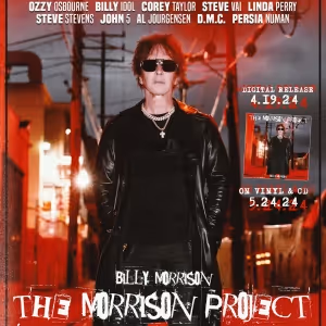 Billy Morrison Solo Album 'The Morrison Project' Now Available to Stream
