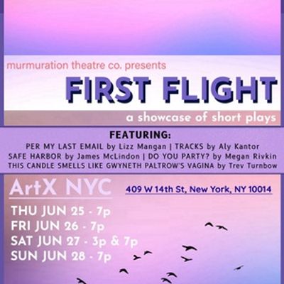 FIRST FLIGHT SHOWCASE to Make Debut at ArtX NYC With Five Plays on Toxic Wellness