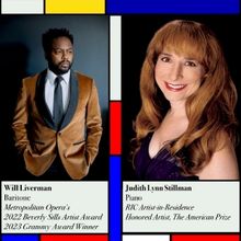 Judith Lynn Stillman to Join Met Opera Baritone Will Liverman in Rhode Island Debut