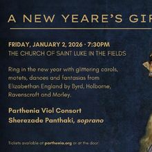 Parthenia Viol Consort to Present A NEW YEARE'S GIFT At Manhattan's Church Of St…
