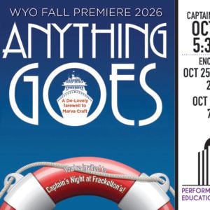 ANYTHING GOES to Open at WYO Theatre in October