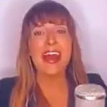 VIDEO: Jessica Vosk Sings the National Anthem for the New York Rangers
