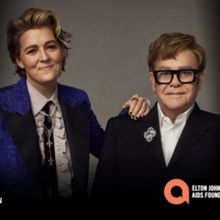 Elton John and Brandi Carlile Launch Campaign to Combat Global HIV/AIDS Crisis