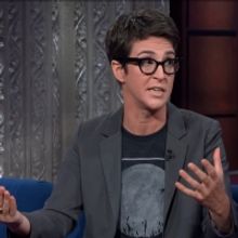 VIDEO: Rachel Maddow Says There's a Second Trump Whistleblower on THE LATE SHOW WITH 
