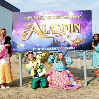 Cast Set For ALADDIN at Rhyl Pavilion Theatre This Christmas
