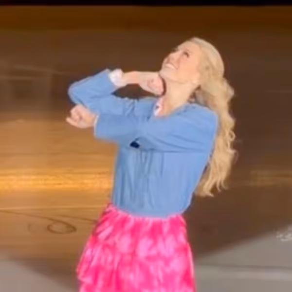 Video: Figure Skater Elizabeth Gibson Performs LEGALLY BLONDE Routine Photo