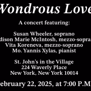 Voices Of The Valiant To Present WONDROUS LOVE at St. John's in the Village